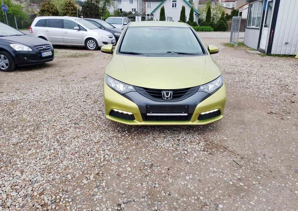 Honda Civic cena 29900 przebieg: 118000, rok produkcji 2012 z Białystok małe 596